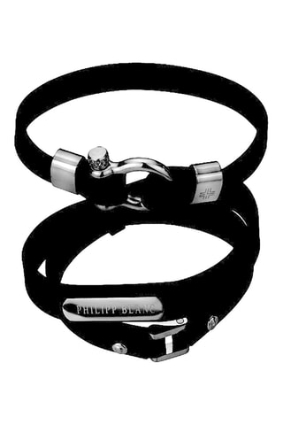 2 bracciali Paul - Pelle - Nero