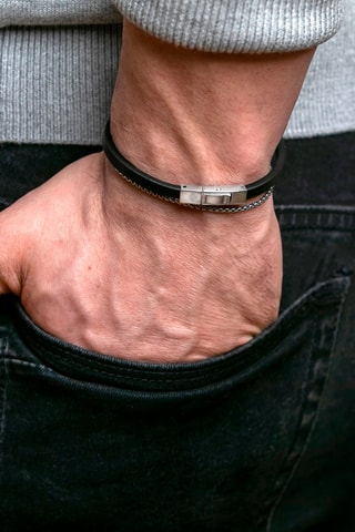2 bracciali - Pelle