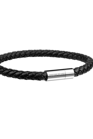 Cofanetto orologio al quarzo in pelle e bracciale in pelle