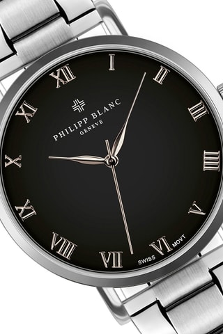 Cofanetto orologio al quarzo e bracciale in pelle Bern
