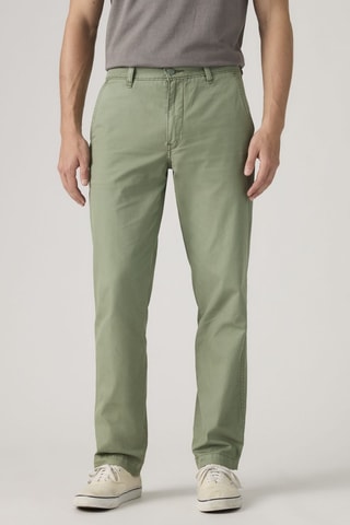 Pantaloni chino - Verde salvia