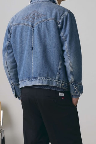 Pantaloni chino relaxed - Nero