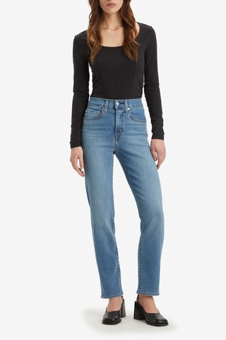 Jeans 724™ a vita alta Straight - Blu