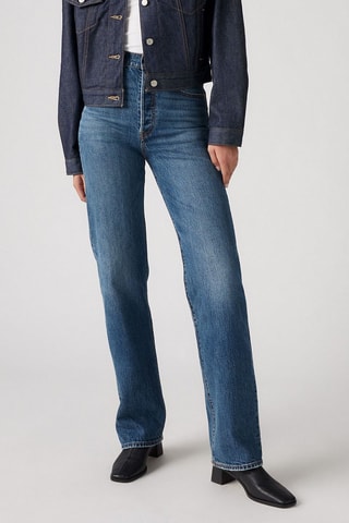 Jeans Ribcage - Blu