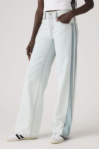 Jeans wide legs - Indaco