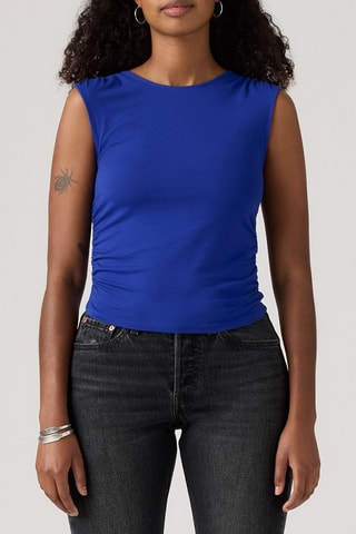 Top senza maniche - Blu