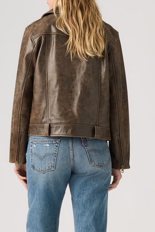 Giubbotto in pelle di montone Outerwear - Marrone
