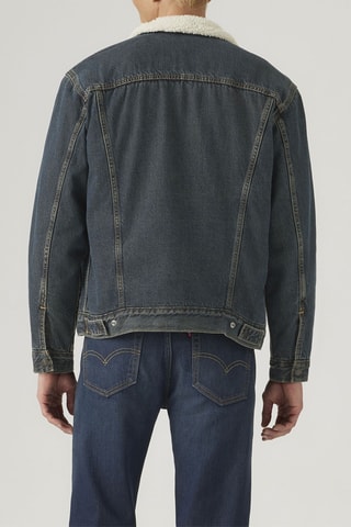 Veste en jean relaxed - Bleu