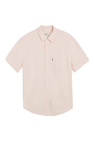 Camicia in lino - Rosa chiaro