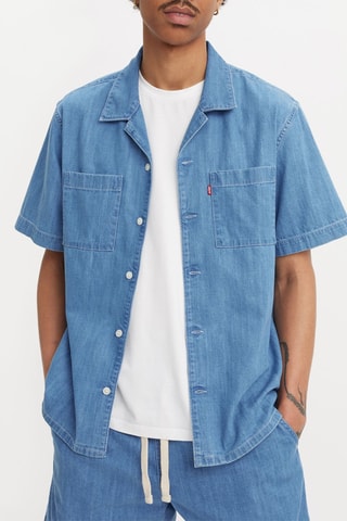 Camicia in jeans - Blu