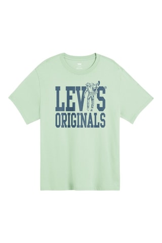 T-shirt relaxed - Vert clair