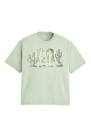 T-shirt Boxy - Verde chiaro
