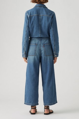 Tuta in jeans - Blu