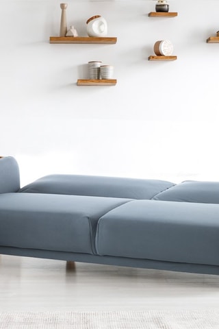 Canapé convertible Cigo - Bleu