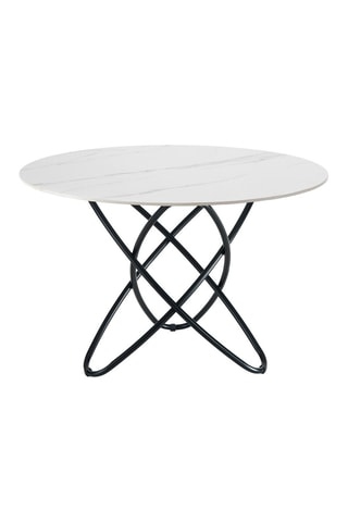 Table Hula Hoop - Noir et blanc