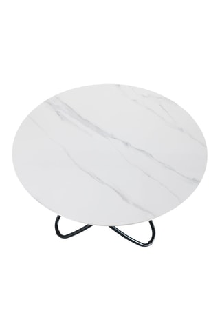 Table Hula Hoop - Noir et blanc