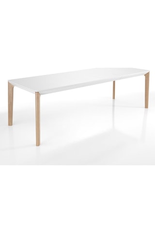 Table extensible en bois Varm - Blanc