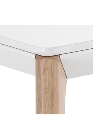 Table extensible en bois Varm - Blanc