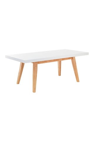 Table extensible Joker - Naturel et blanc