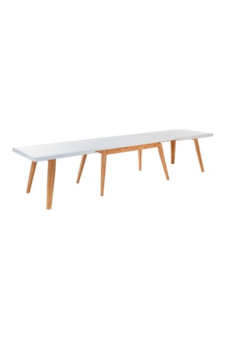 Table extensible Joker - Naturel et blanc