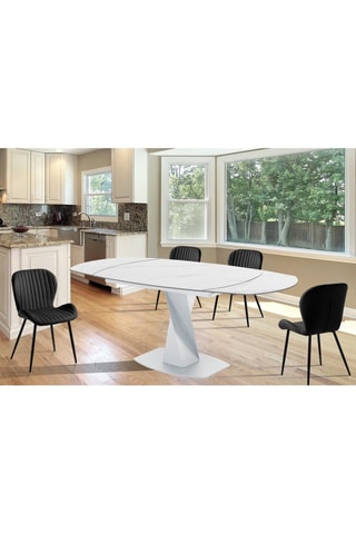 Table extensible Twisted Total - Blanc