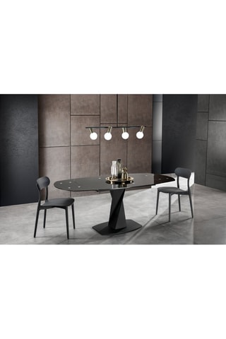 Table extensible Twisted - Noir