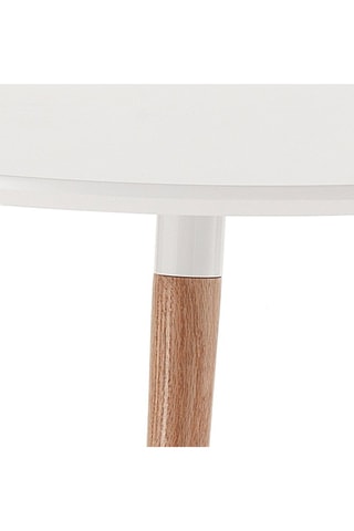 Table extensible Ego - Blanc et naturel