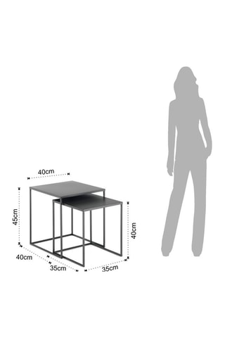 Tables gigognes Thin - Gris