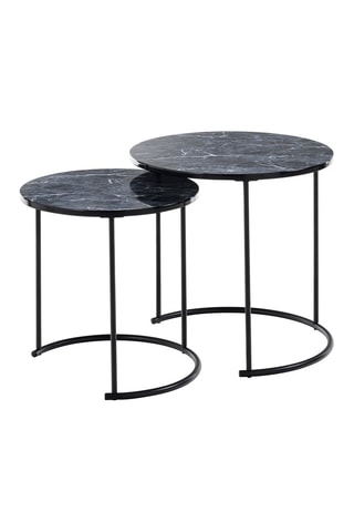 2 tables gigognes - Noir