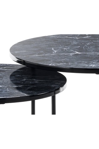 2 tables gigognes - Noir
