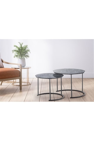 2 tables gigognes - Noir