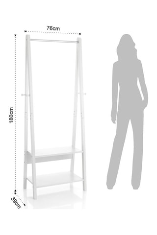 Penderie Delia - Blanc