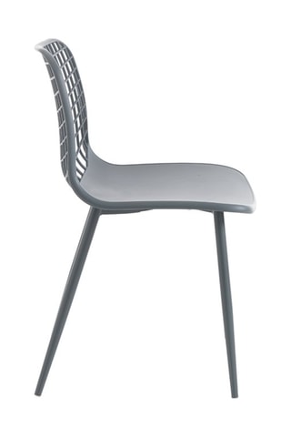 4 chaises Nairobi - Gris