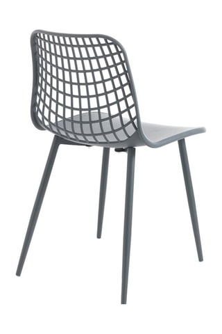 4 chaises Nairobi - Gris