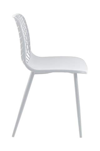 4 chaises Nairobi - Blanc