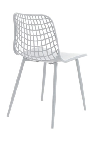 4 chaises Nairobi - Blanc