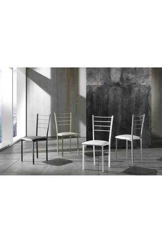 4 chaises Just - Taupe
