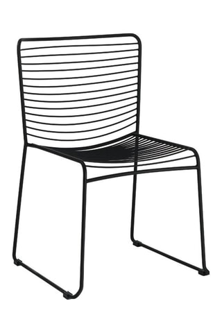 2 chaises Martha - 
Noir