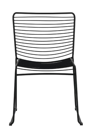2 chaises Martha - 
Noir