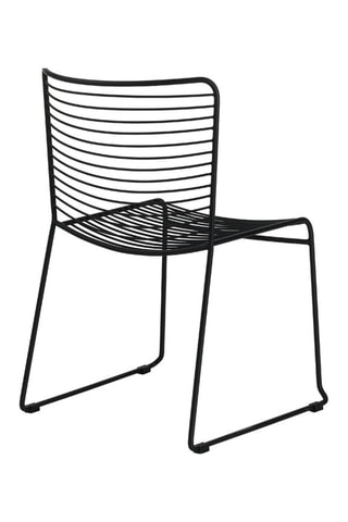 2 chaises Martha - 
Noir