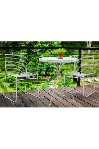2 chaises Martha - Blanc