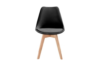 4 chaises Kiki - Noir