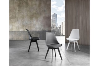 4 chaises Kiki Evo - Blanc