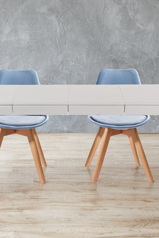 4 chaises Kiki - Bleu