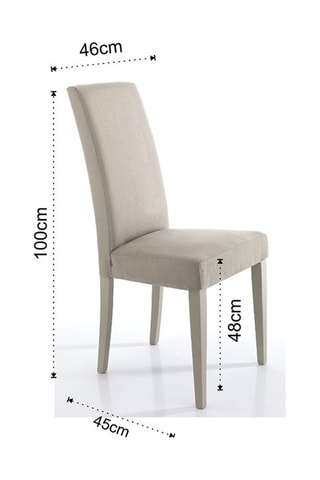 2 chaises Lella - Corde 