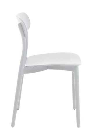 4 chaises Stoccolma - Blanc