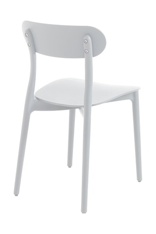 4 chaises Stoccolma - Blanc