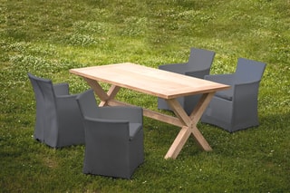 Fauteuil Bali - Gris