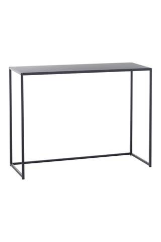Console double Thin - Noir - 77,5 x 40 x 100 cm