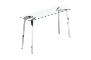 Console Kirk - Transparent et argenté